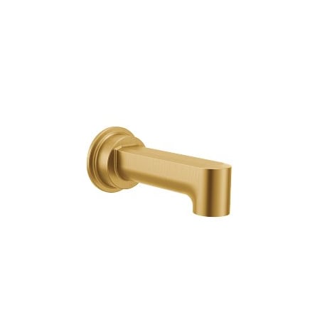 Moen Greenfield Non-Diverting Tub Spout in Brushed Gold 4326BG